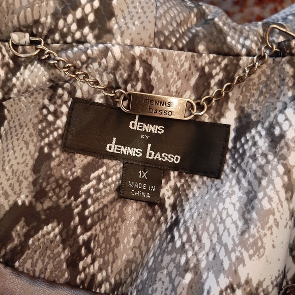 Dennis Basso snakeprint jacket - Picture 7 of 11